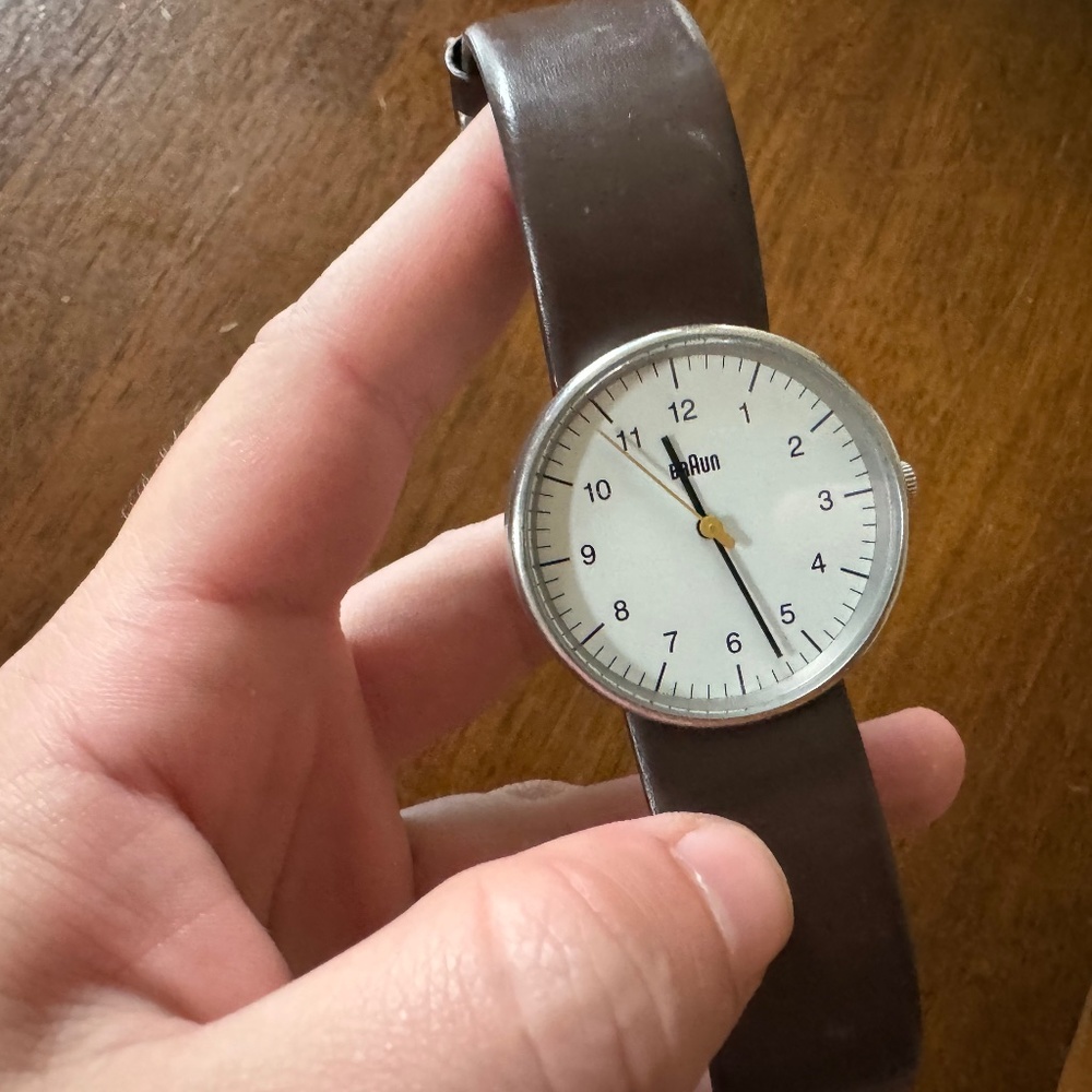 Men’s Braun watch